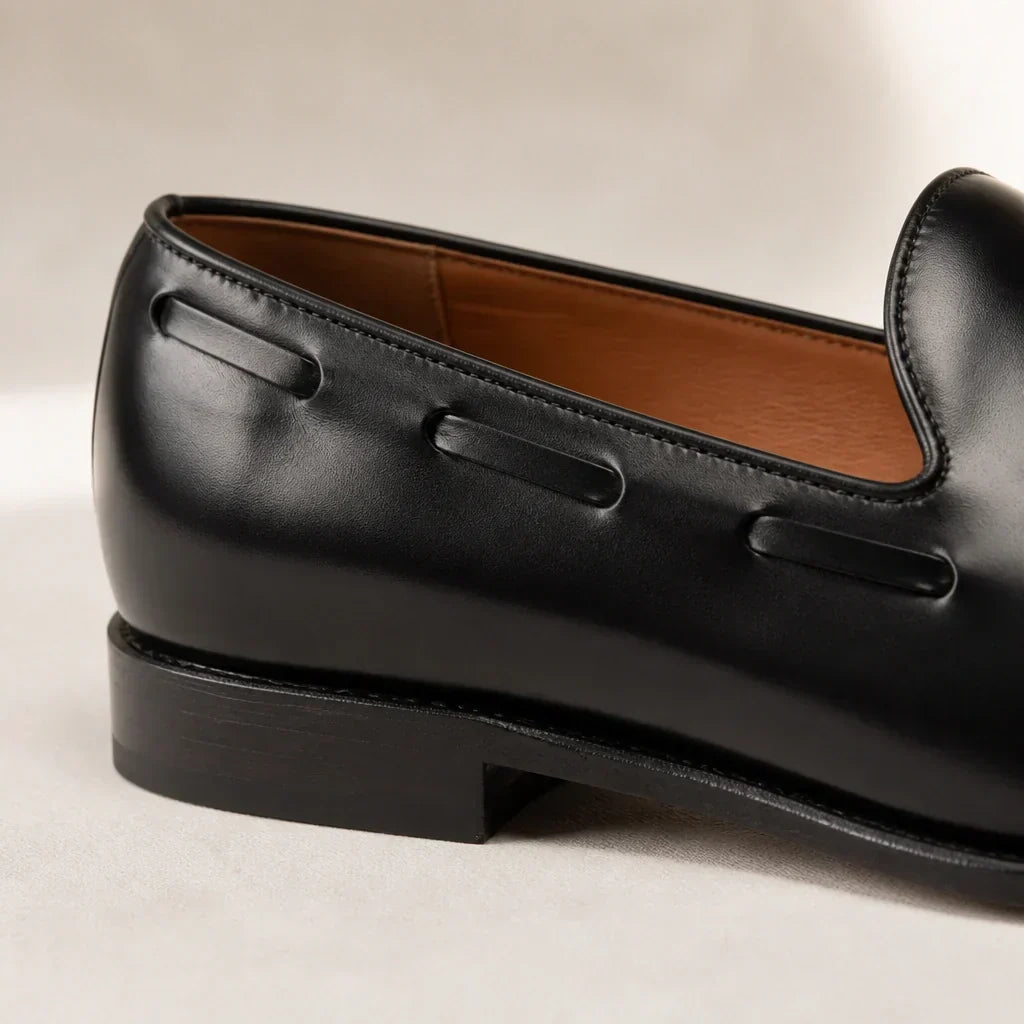 A tassel loafer that stays put