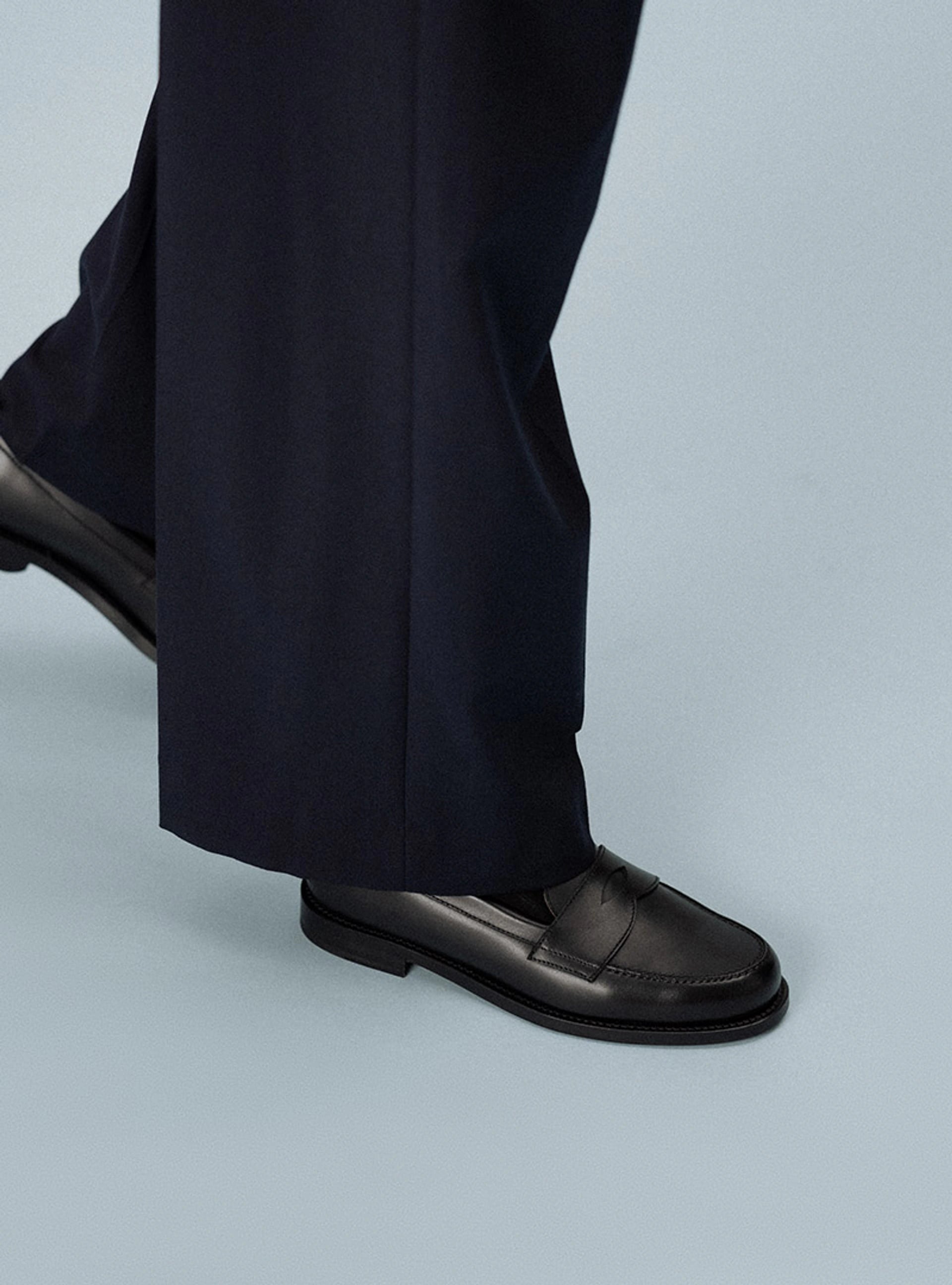 The Ivy Loafer - Black Calf