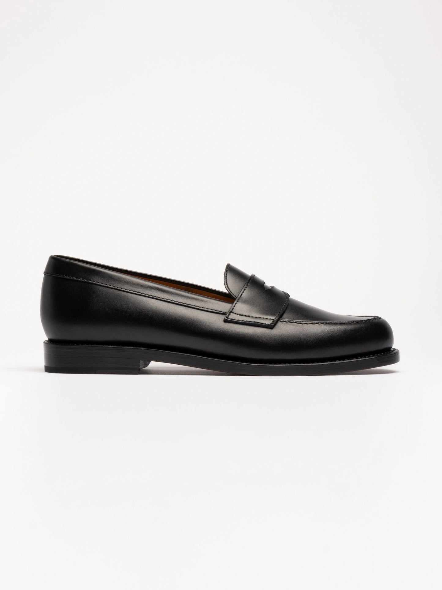 The Ivy Loafer - Black Calf