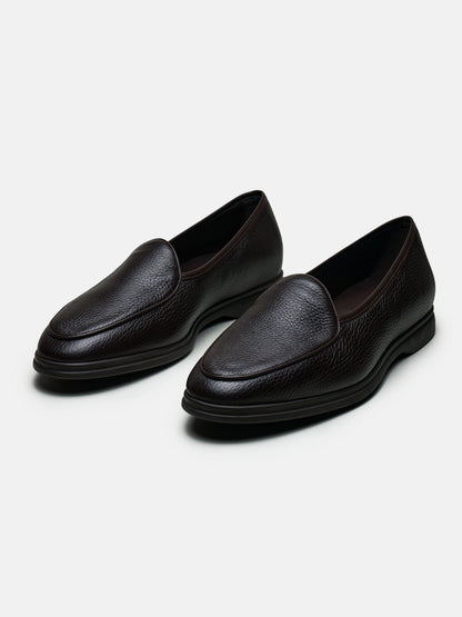 The Belgian Loafer - Brown Deerskin