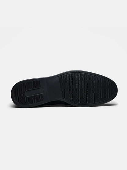 The Belgian Loafer - Black Suede