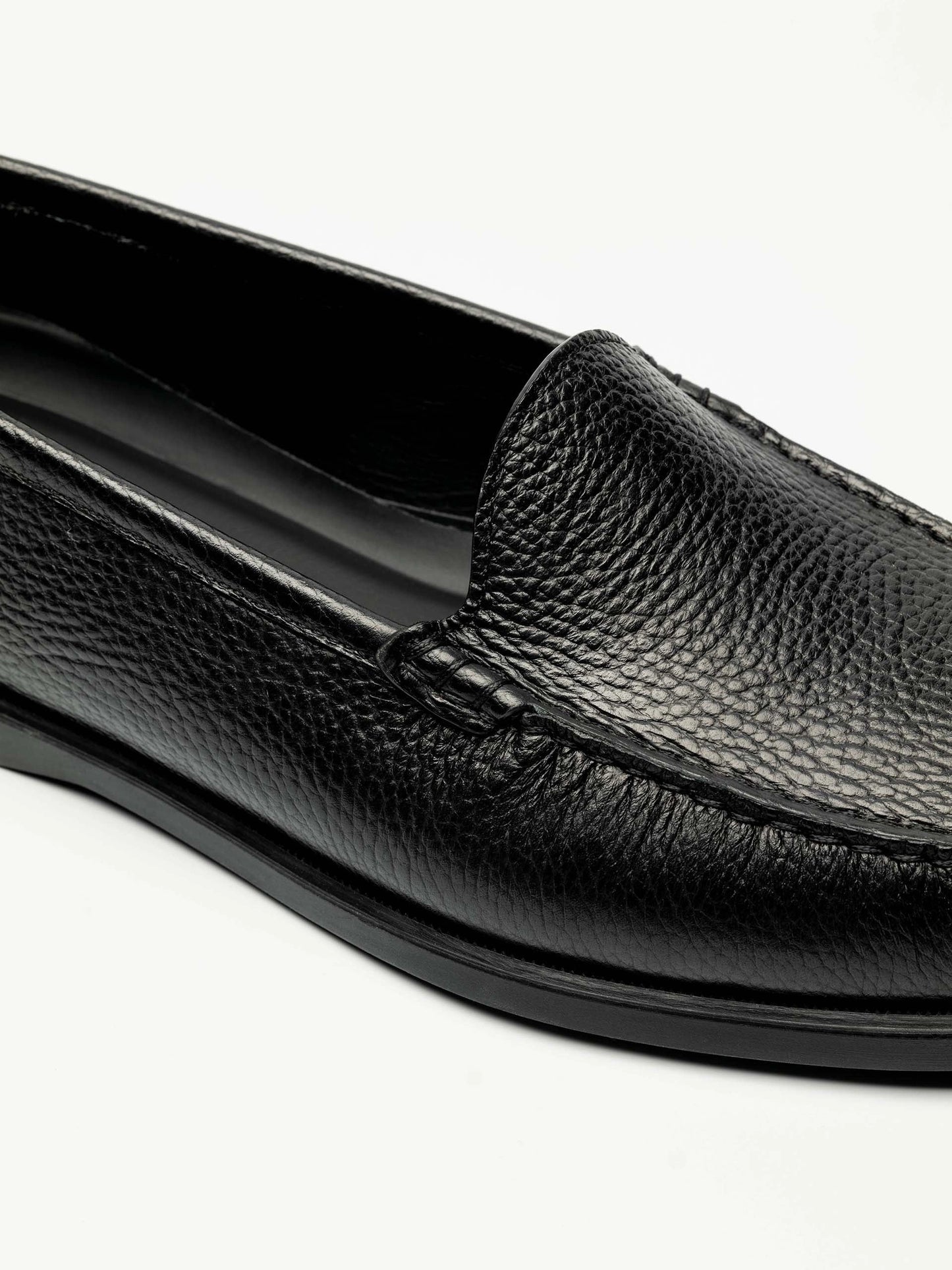 The Venetian Loafer - Black Grain