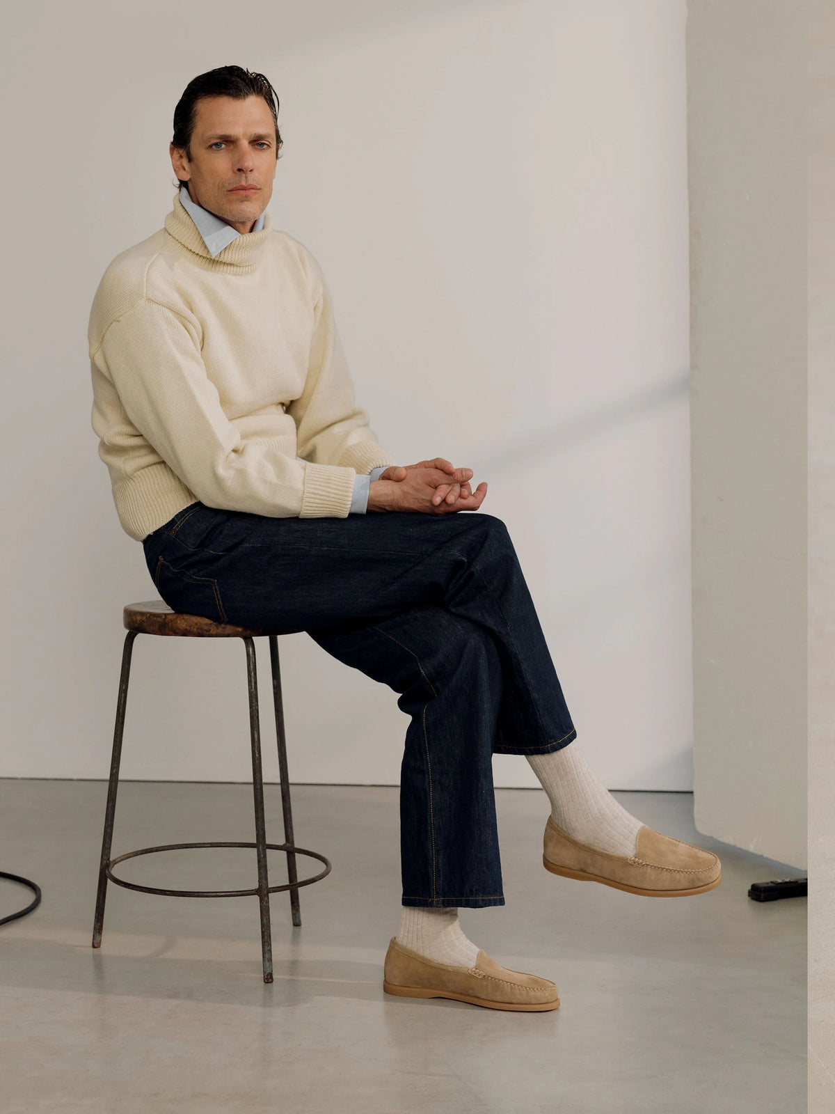The Venetian Loafer - Sand Suede