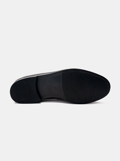 The Tassel Loafer - Black Calf