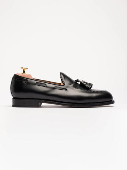 The Tassel Loafer - Black Calf