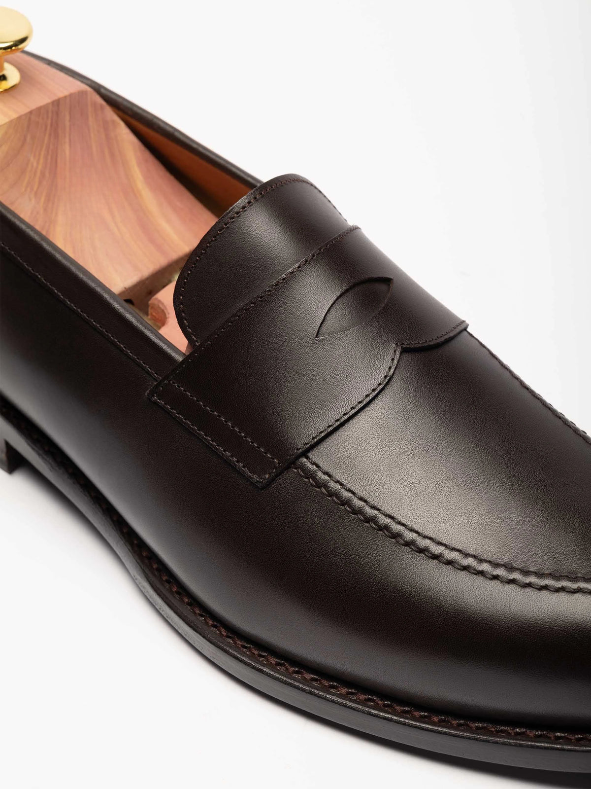 The Penny Loafer - Brown Calf