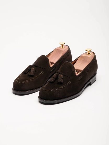 The Tassel Loafer - Brown Suede