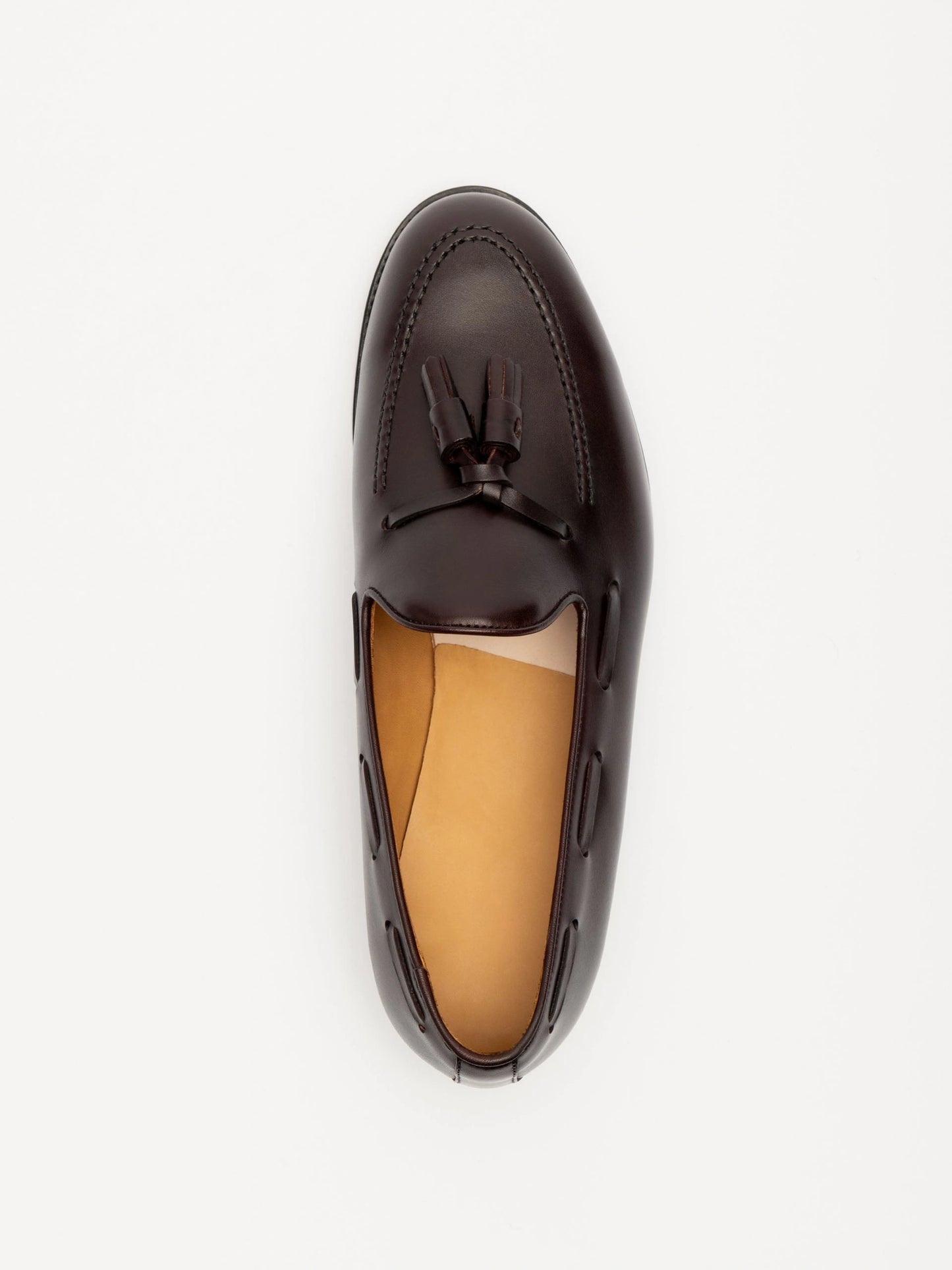The Tassel Loafer - Burgundy Calf