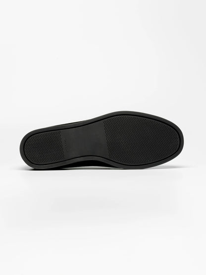 The Boat Shoe - Black Grain