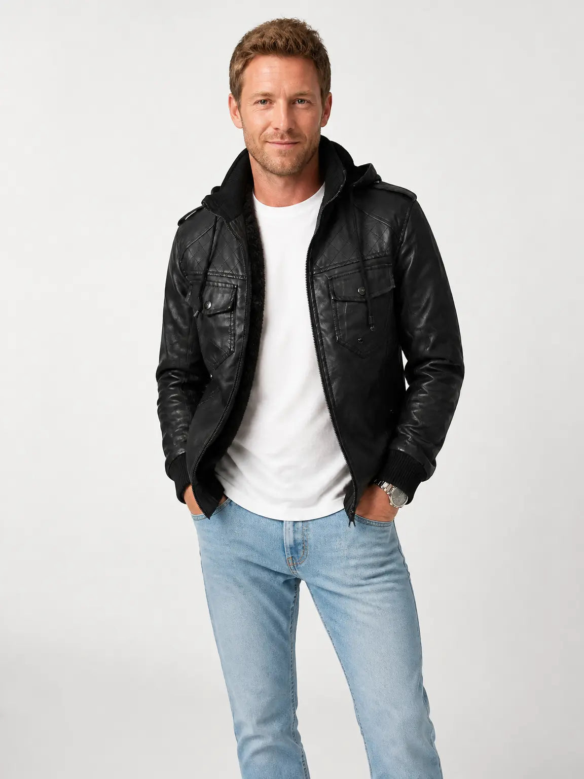 Colton Quilted-Lined Jacket
