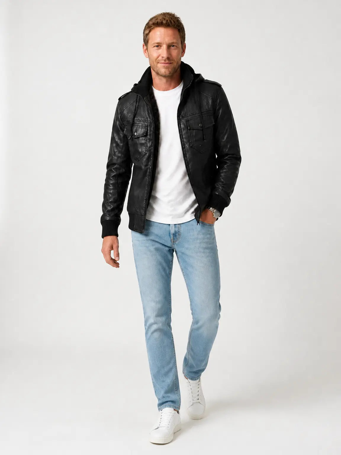 Colton Quilted-Lined Jacket