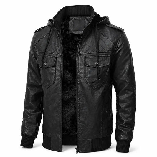 Colton Quilted-Lined Jacket — packshot black