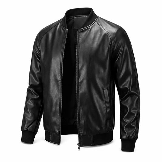 Harlan Café Racer Jacket — packshot black