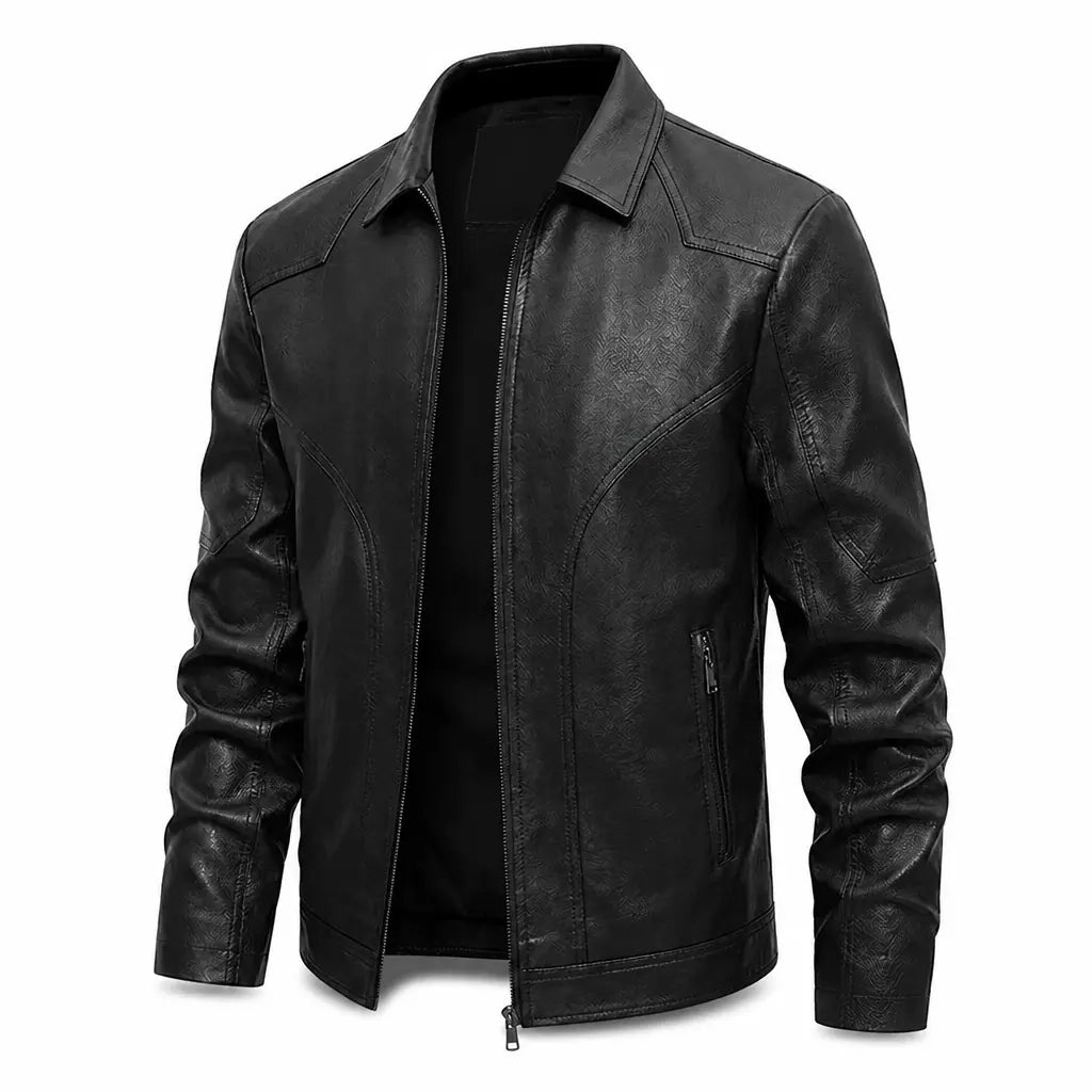 Hayes Shirt-Collar Jacket — packshot black