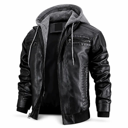 Marshall Hooded Jacket — packshot black