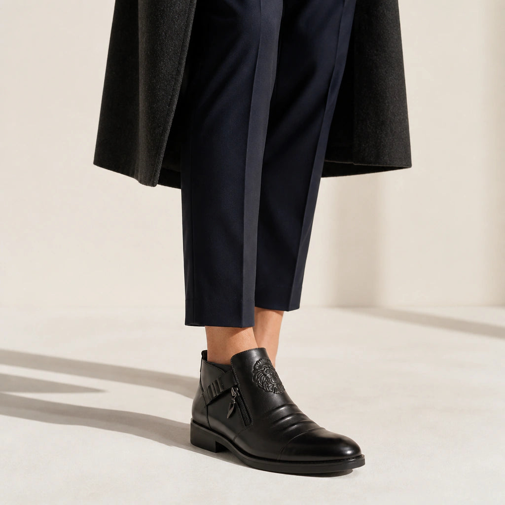 The Sven Leather Boot