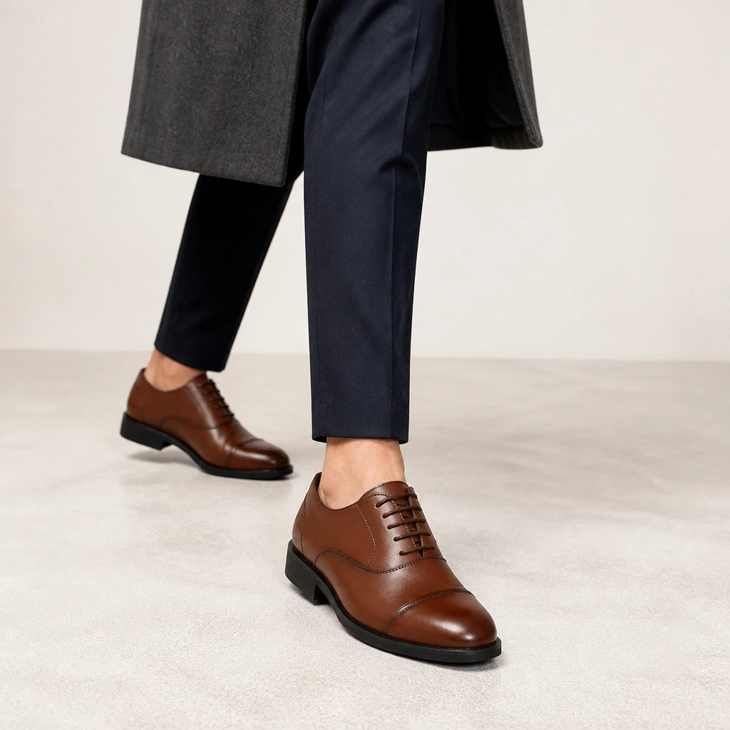 The Edgar Leather Oxford