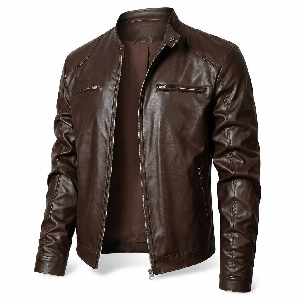 Rawlins Café Racer Jacket — packshot dark brown