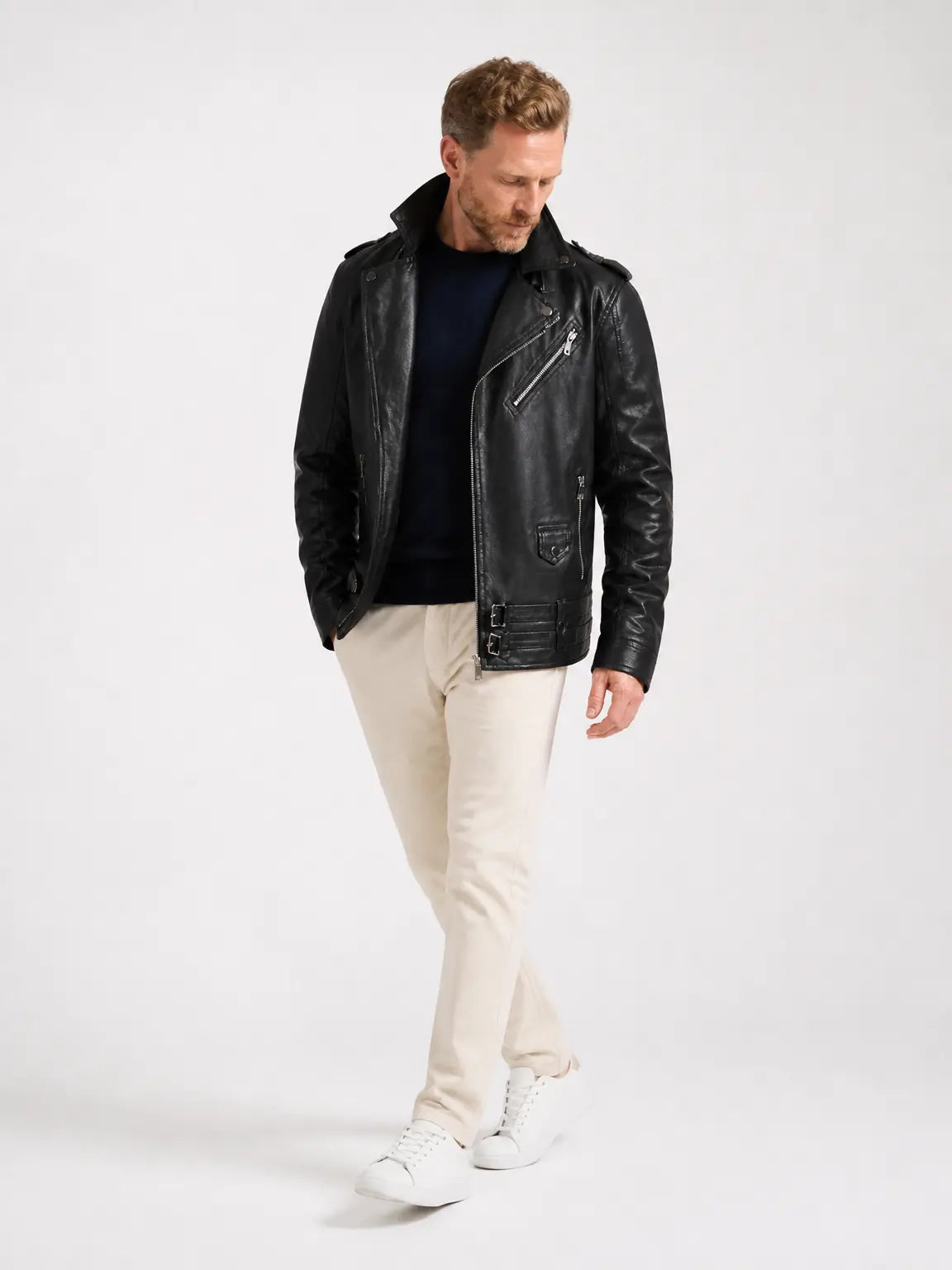 The classic biker, kept simple
