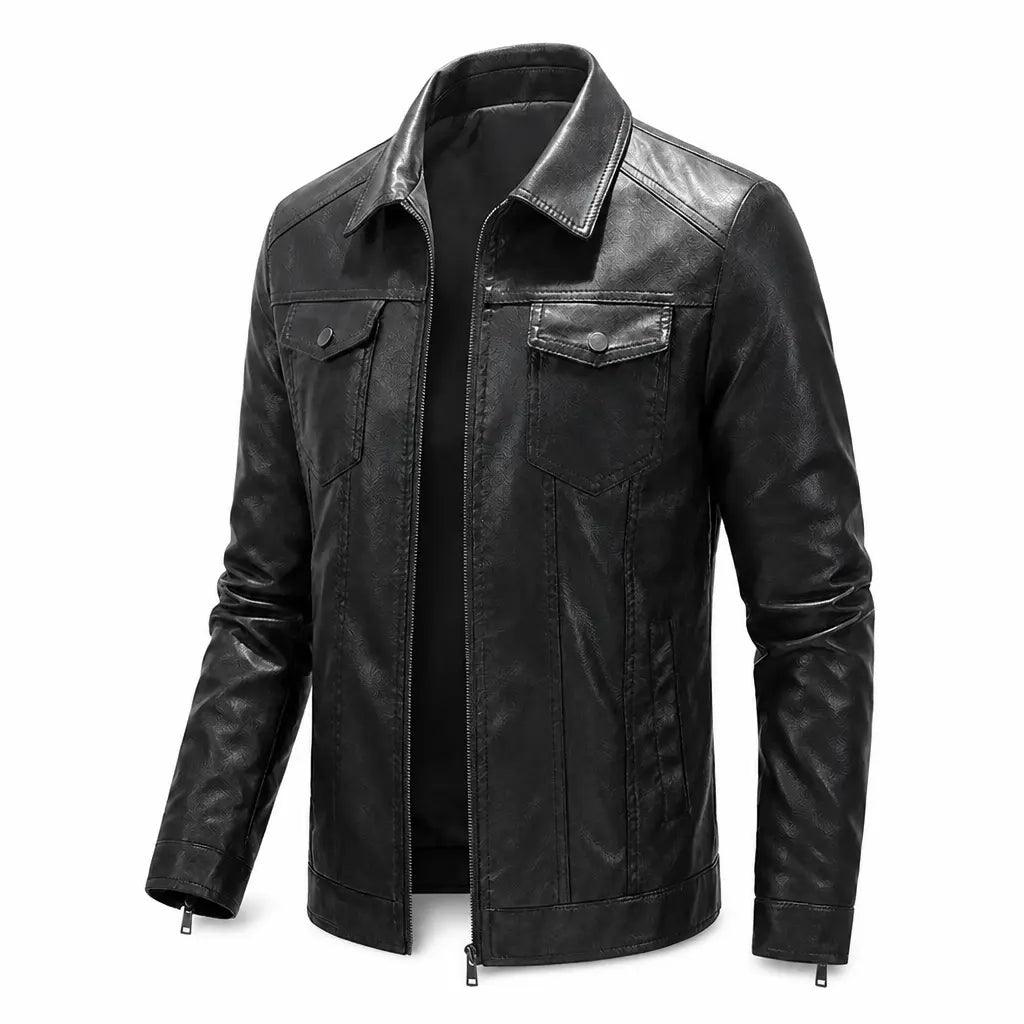 Sawyer Shirt-Collar Jacket — packshot black