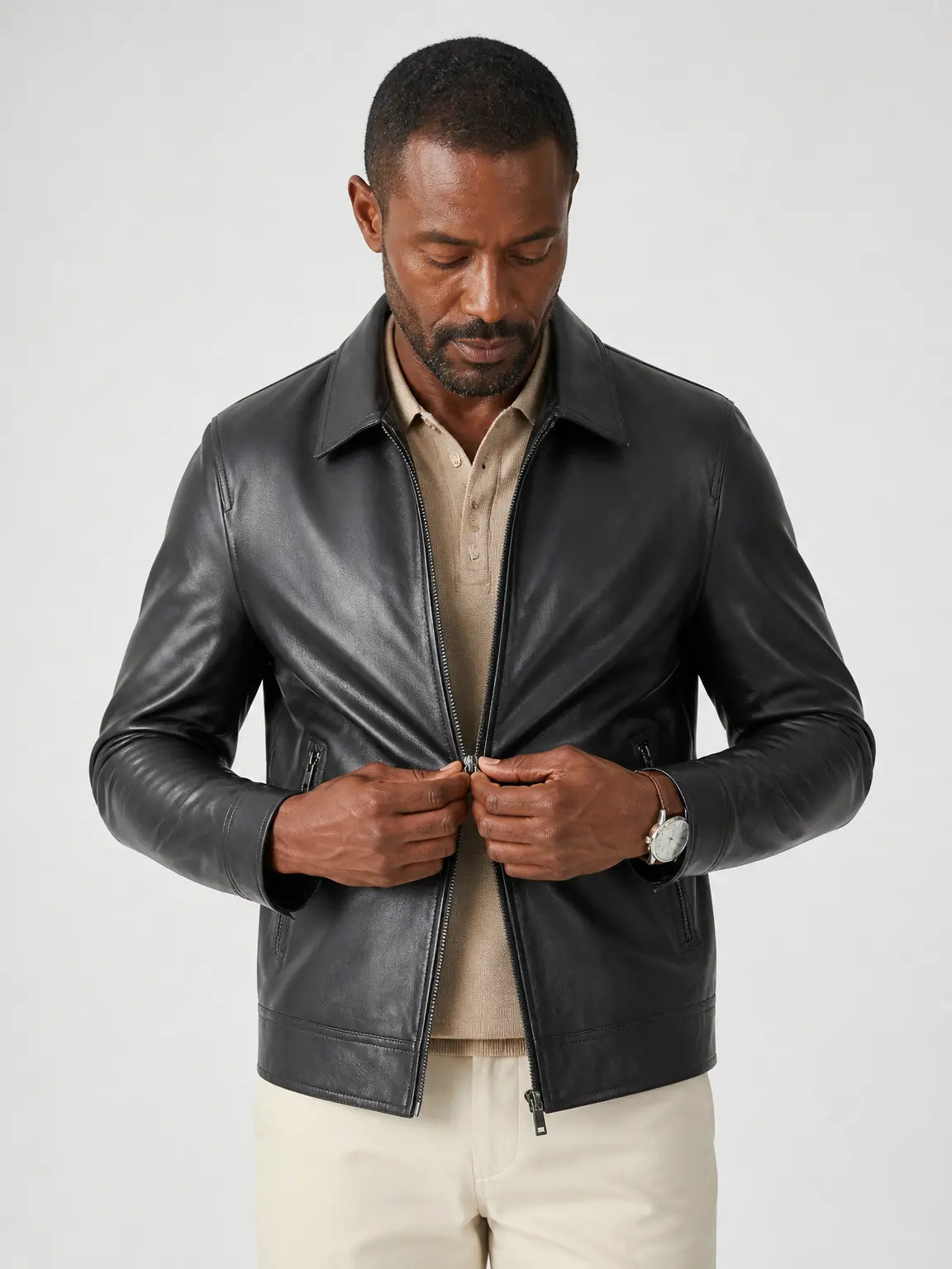 Sheridan Shirt-Collar Jacket