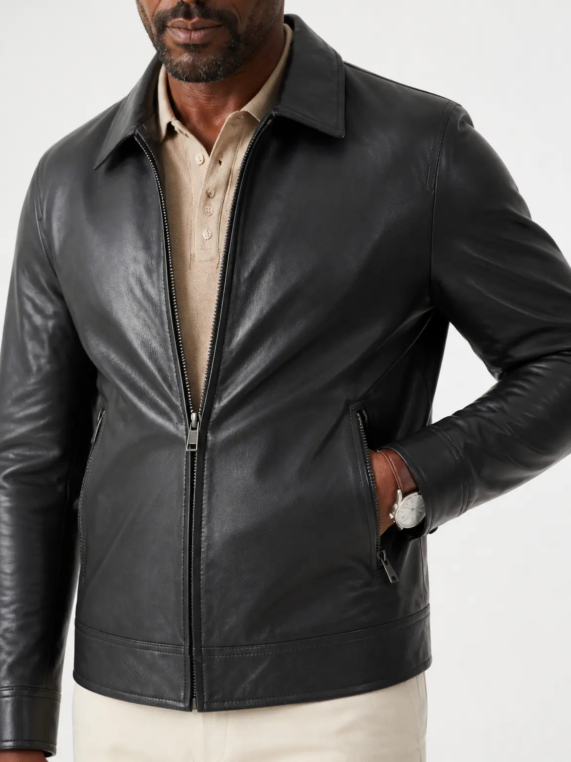 Sheridan Shirt-Collar Jacket