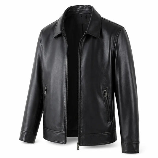 Sheridan Shirt-Collar Jacket — packshot black