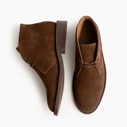 The Ashby Suede Chukka — Cinnamon