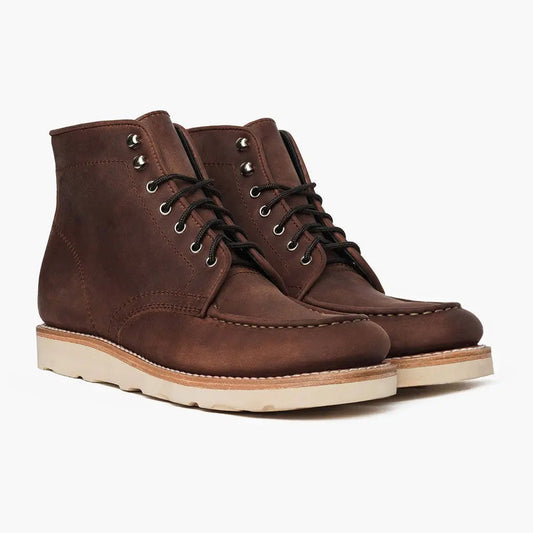 The Dalton Moc-Toe Boot — Adobe Brown