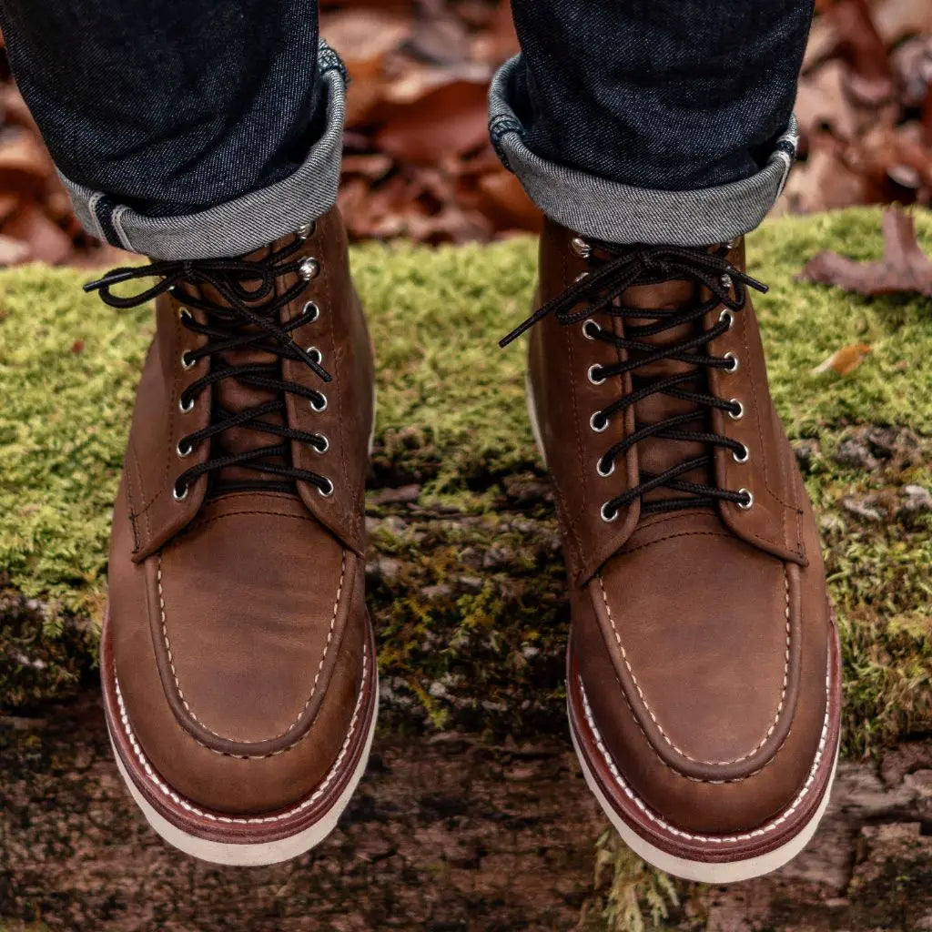 The Dalton Moc-Toe Boot — Adobe Brown
