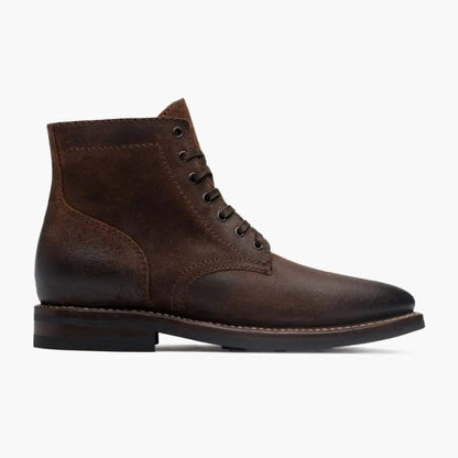 The Grady Plain-Toe Boot — Mocha