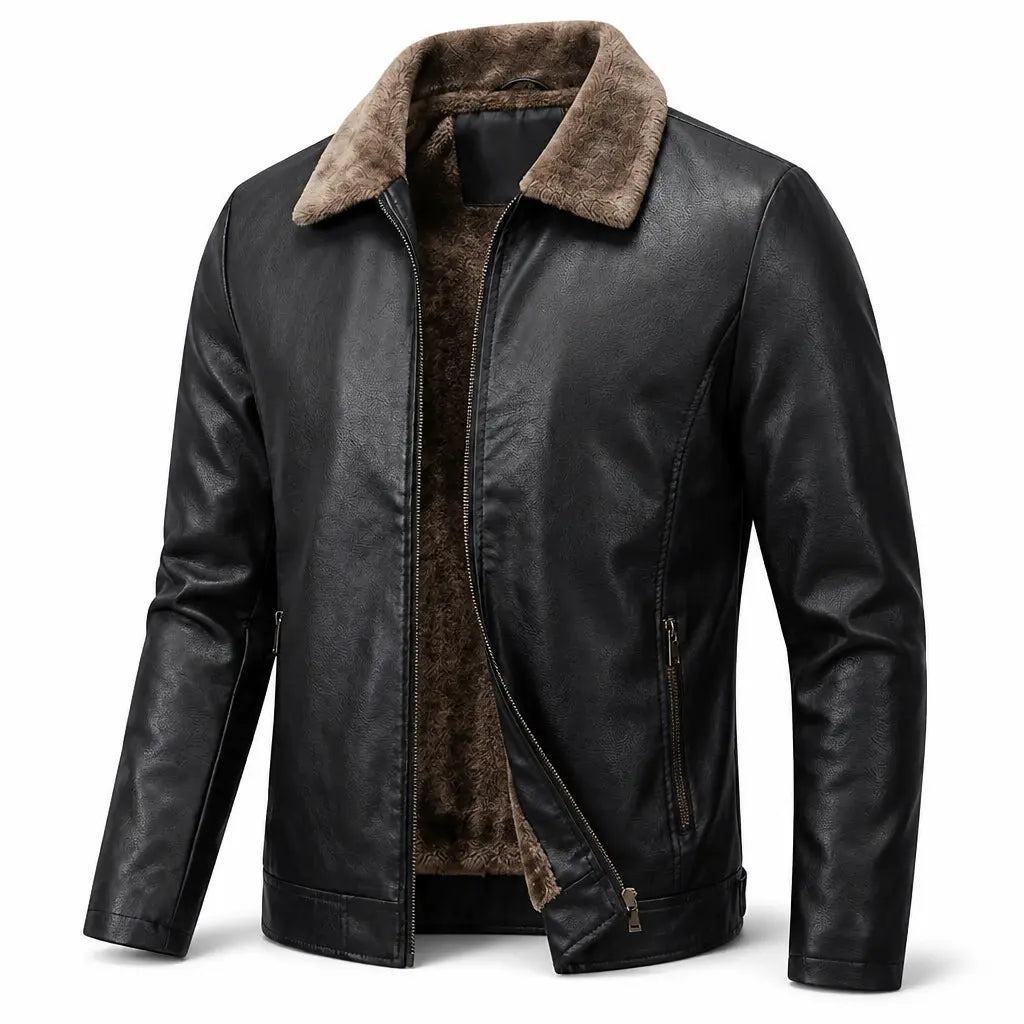 Tucson Sherpa-Collar Jacket — packshot black